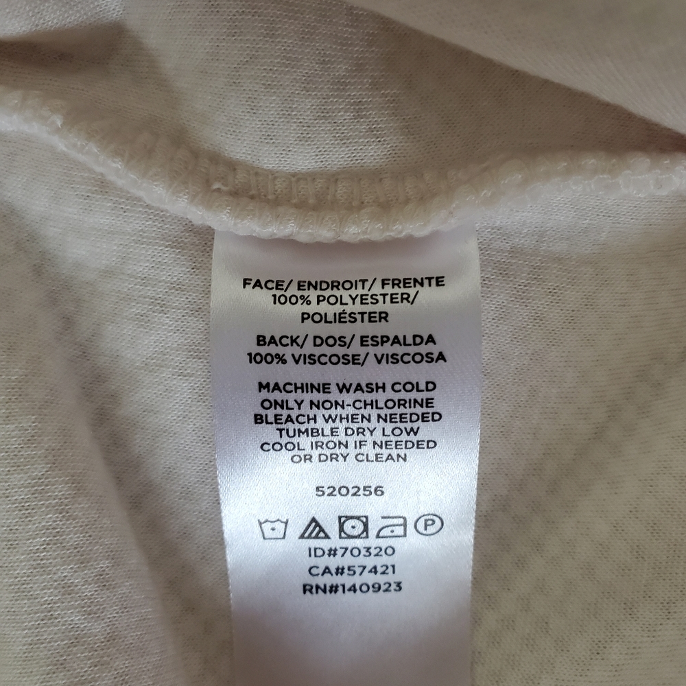 LOFT plus sherpa fleece pullover round neck sweatshirt, 16/18, white - Picture 11 of 11
